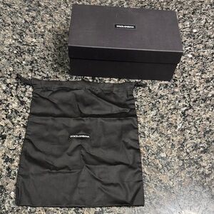 Dolce & Gabbana Black Storage Set